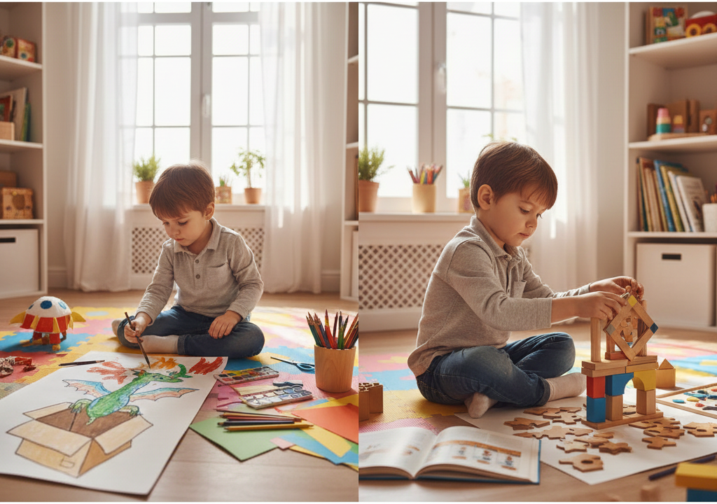 تفاوت هوش و خلاقیت در کودکان