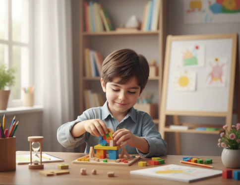 تقویت تمرکز کودک در خانه
